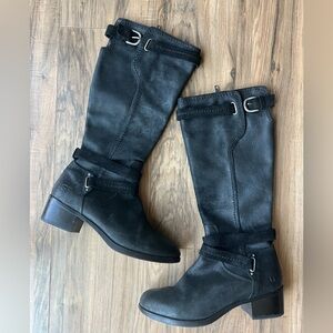UGG boot, women, size 9, black